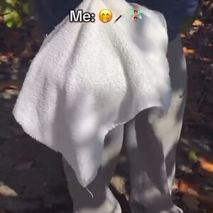 White Terry Cloth Hooded Towel